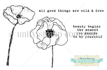 Load image into Gallery viewer, Unity Stamp Co. Donna Downey Studios Wild & Free (dd-1202a)
