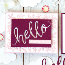 Load image into Gallery viewer, Hero Arts Fancy Dies Hello Message (DI589)