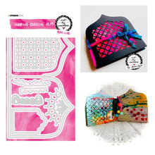 Load image into Gallery viewer, Art by Marlene Cutting & Embossing Die Journal No. 13 Artsy Arabia (STENCILBM13)