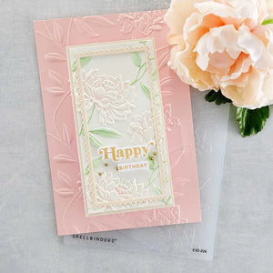 Spellbinders 3D Embossing Folder Beautiful Blooms (E3D-026)