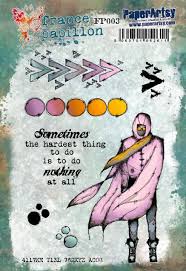 PaperArtsy Stamp Set Sometimes designed by France Papillon (FP003)