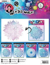 Load image into Gallery viewer, Art by Marlene Out of This World Collection Stencil Galaxy (ABM-OOTW-MASK44)