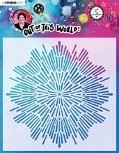 Load image into Gallery viewer, Art by Marlene Out of This World Collection Stencil Galaxy (ABM-OOTW-MASK44)