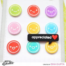 Load image into Gallery viewer, Hefty Doodle Sweet Scalloped Slimline Dies (HFD0368)