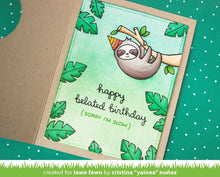 Load image into Gallery viewer, LawnFawn Lawn Cuts Stamp & Die Set Hang in There (LF1312)