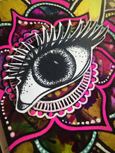Load image into Gallery viewer, PaperArtsy Rubber Stamp Set Eyes designed by Tracy Scott (TS048)