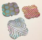 Load image into Gallery viewer, Gelli Arts Printing - Mini Printing Plantes - Diamond, Octagon & Quatrefoil - (602573739655)
