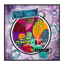 Load image into Gallery viewer, StudioLight Just Low Mindful Moodling Clear Stamp Set Big Circle (JL-MM-STAMP45)