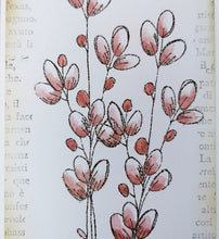 Load image into Gallery viewer, PaperArtsy Rubber Stamp Set Budding Text designed by Jo Firth-Young (JOFY102)