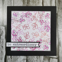 Load image into Gallery viewer, PaperArtsy Rubber Stamp Set Budding Text designed by Jo Firth-Young (JOFY102)