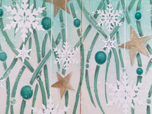 Load image into Gallery viewer, PaperArtsy Stencil Stars & Garland designed by Jo Firth-Young (PS276)