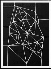 Load image into Gallery viewer, StencilGirl Products - Triangle Transitions 1 9" x 12" Stencil (L516)