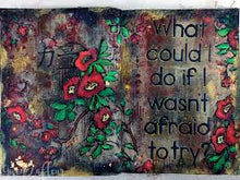 Load image into Gallery viewer, StencilGirl Products - Gwen Lafleur Chinese Garden Plum Blossoms Stencil L621