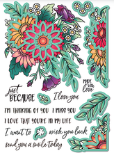 Load image into Gallery viewer, LDRS Creative Stamp & Die Set Crazy for Daisies (3202/8130)