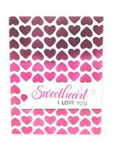 Load image into Gallery viewer, Letter It™ Background Stencil Treading Hearts (LET67320)
