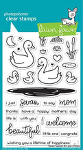 Load image into Gallery viewer, LawnFawn Photopolymer Clear Stamp & Die Set Swan Soiree (LF2220)