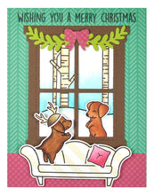 Load image into Gallery viewer, Lawn Fawn Custom Craft Die & Stamp Set Window Scene Winter (LF2673)