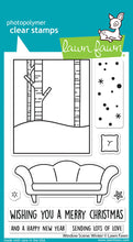 Load image into Gallery viewer, Lawn Fawn Custom Craft Die & Stamp Set Window Scene Winter (LF2673)