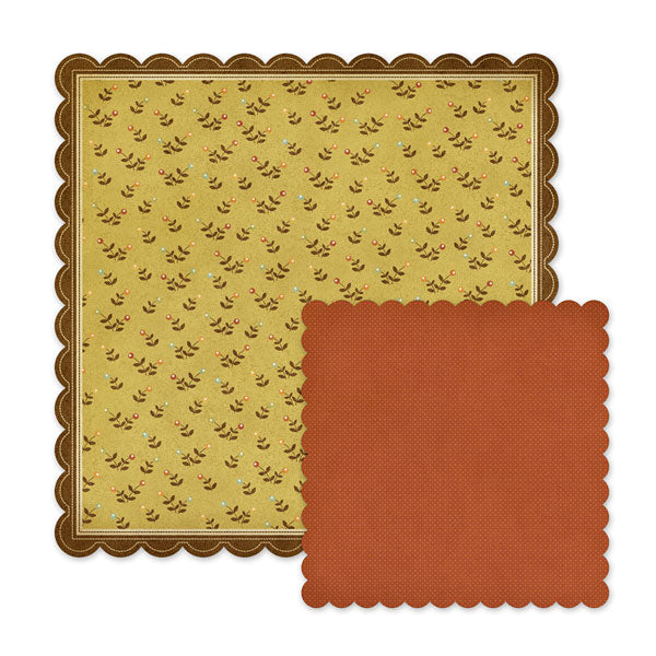 We R Memory Keepers 12x12 Patterned Paper Autumn Splendor Collection Linden (61498-2)