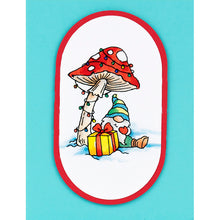 Load image into Gallery viewer, Stampendous Fran's Cling Rubber Stamps Cling Mushroom Gnome (CRM347)