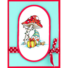 Load image into Gallery viewer, Stampendous Fran's Cling Rubber Stamps Cling Mushroom Gnome (CRM347)