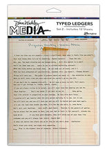 Load image into Gallery viewer, Dina Wakley Media Typed Ledgers Set 2 (MDA79040)