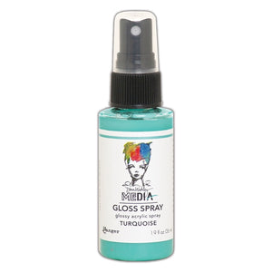 Dina Wakley Media Gloss Spray Turquoise (MDO68563)
