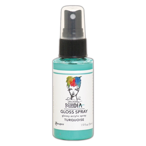 Dina Wakley Media Gloss Spray Turquoise (MDO68563)