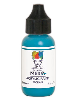 Dina Wakley MEdia Acrylic Paint Ocean (MDQ54061)