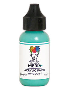 Dina Wakley MEdia Acrylic Paint Turquoise (MDQ54108)
