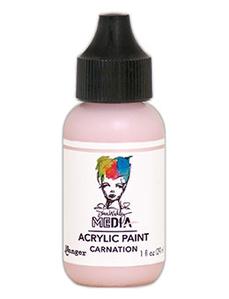 Dina Wakley MEdia Acrylic Paint Carnation (MDQ65593)