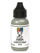 Load image into Gallery viewer, Dina Wakley MEdia Acrylic Paint Sage (MDQ75219)

