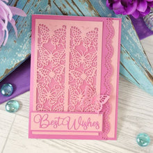 Load image into Gallery viewer, Hunkydory Moonstone Cutting Dies Pretty Butterfly Panel (MSTONE277)