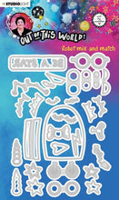 Load image into Gallery viewer, Art by Marlene Out of This World Collection Dies Robot Mix and Match (ABM-OOTW-CD85)