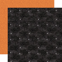 Load image into Gallery viewer, Echo Park Paper Co. Spooky Collection 12x12 Scrapbook Paper Spooky Night (SPO284007)