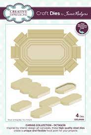 Creative Expressions Craft Dies by Jamie Rodgers Canvas Collection Octagon (CEDJR005)