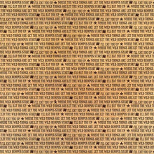 Load image into Gallery viewer, Paper House Productions Where the Wild Things Are Collection 12x12 Scrapbook Paper Let the Wild Rumpus Start (P-2076)
