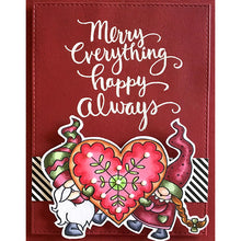 Load image into Gallery viewer, Stampendous Fran's Cling Rubber Stamps Gnome Love (CRP335)