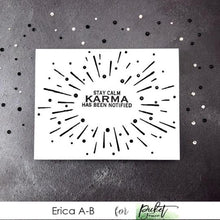 Load image into Gallery viewer, Picket Fence Studios Photopolymer Stamp Set Driving the Karma Bus (S-184)