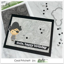 Load image into Gallery viewer, Picket Fence Studios Clear Stamp Round and Round We Go (BB-135)