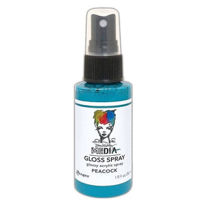 Dina Wakley Media Gloss Spray Peacock (MDO73826)