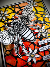 Load image into Gallery viewer, PaperArtsy Stencil Funky Flowers designed by Tracy Scott (PS253)