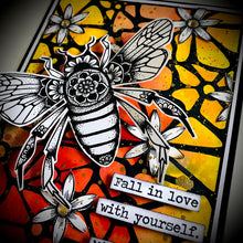 Load image into Gallery viewer, PaperArtsy Stencil Funky Flowers designed by Tracy Scott (PS253)