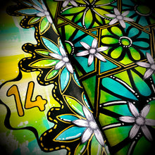 Load image into Gallery viewer, PaperArtsy Stencil Hexagon designed by Tracy Scott (PS254)