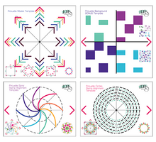 Load image into Gallery viewer, LDRS Creative Pirouette Pattern Templates (3310)
