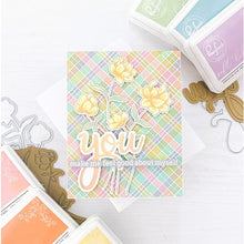 Load image into Gallery viewer, Pinkfresh Studio Stamp Dainty Plaid (161722)