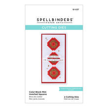 Load image into Gallery viewer, Spellbinders Paper Arts Color Block Die Mini Inverted Squares (S1-037)
