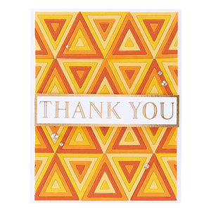 Spellbinders Paper Arts Color Block Die Mini Triangles (S1-040)