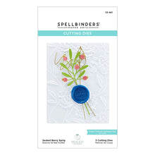 Load image into Gallery viewer, Spellbinders Paper Arts Etched Dies Sealed Berry Sprigs (S3-461)
