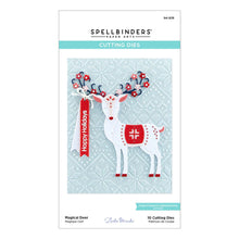 Load image into Gallery viewer, Spellbinders Paper Arts Magical Deer Etched Die (S4-1215)
